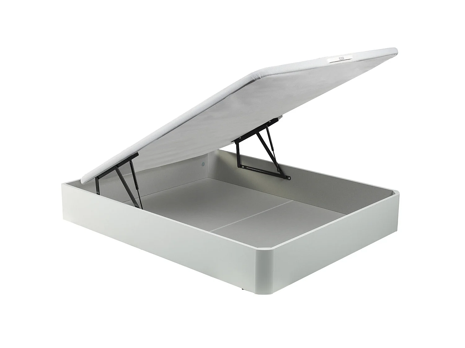 Pack colchón y canapé de 120 x 190 cm de espuma HR de 56 cm - LEAH + CANAPE BLANCO de PIKOLIN
