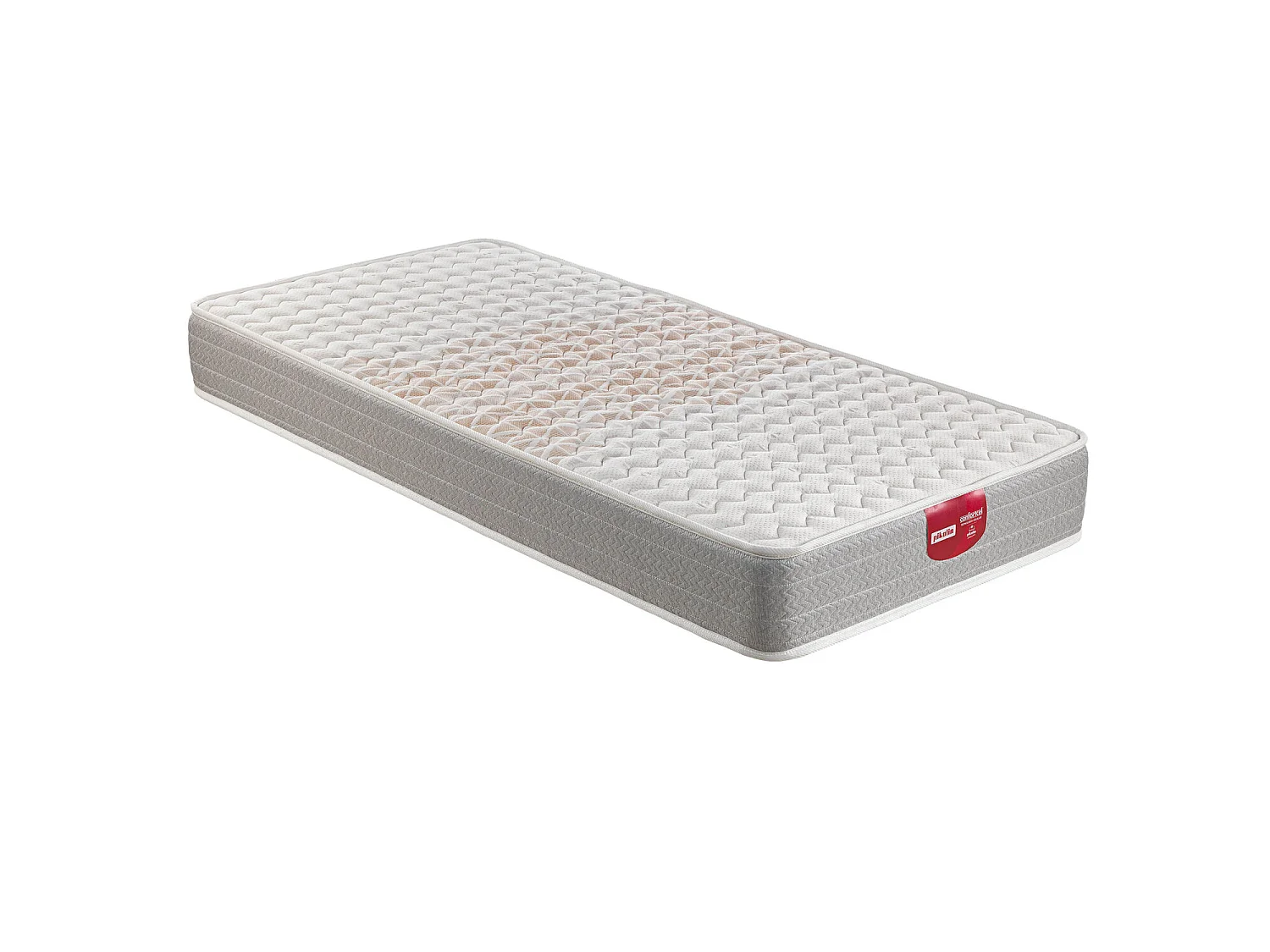 Colchão Espuma HR e Visco 80x182 para crianças PIKOLIN 22cm Firmeza Alta - APPLE