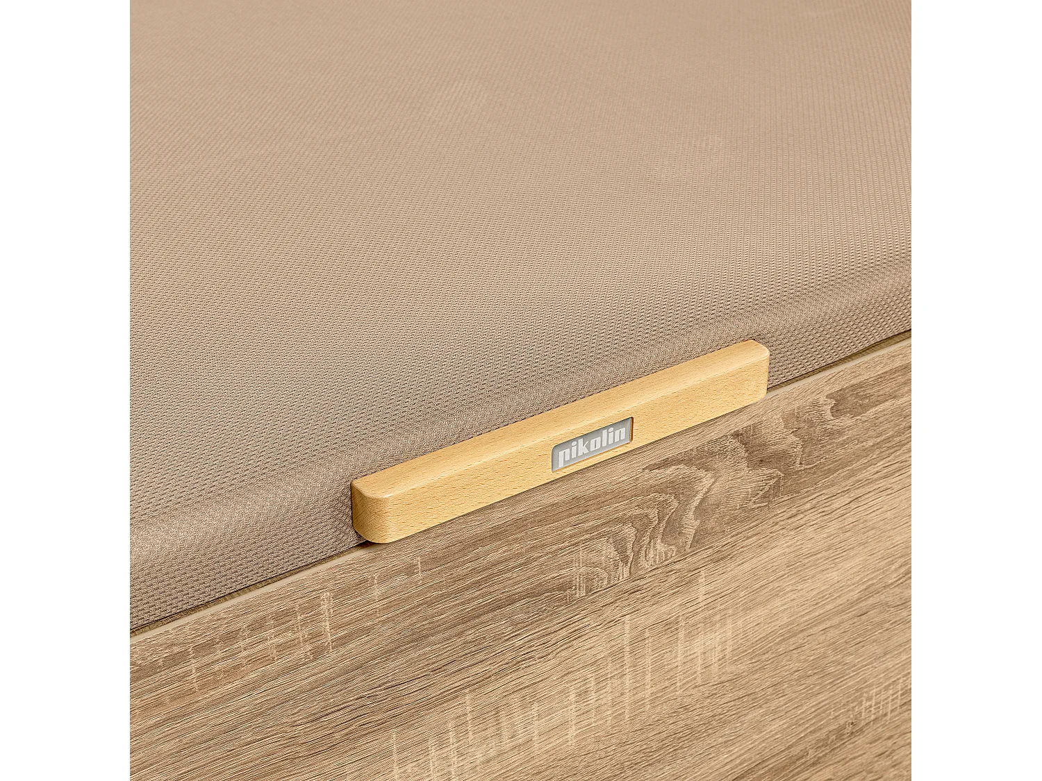 Sommier 105 x 200 cm | PIKOLIN Naturbox 2.0 | Natural | 41 cm | Montagem e remoção incl.
