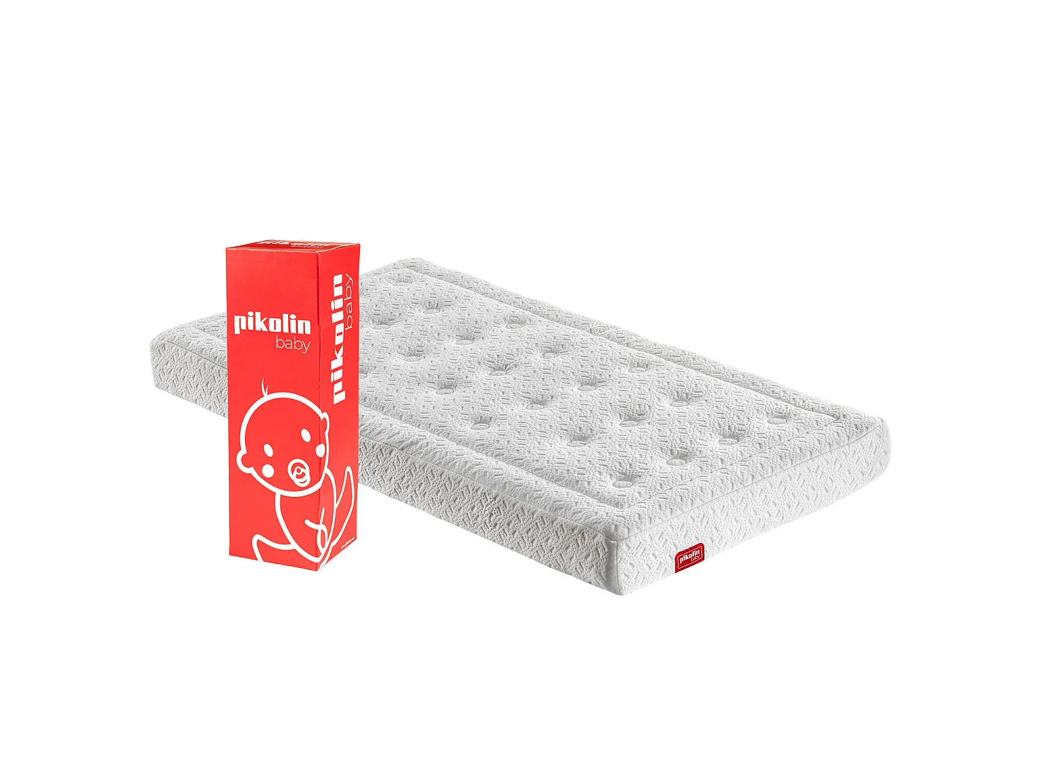 Cuna de 60 x 120 cm de espuma HR y viscoelástica de 12 cm - BABY ULTRA de PIKOLIN
