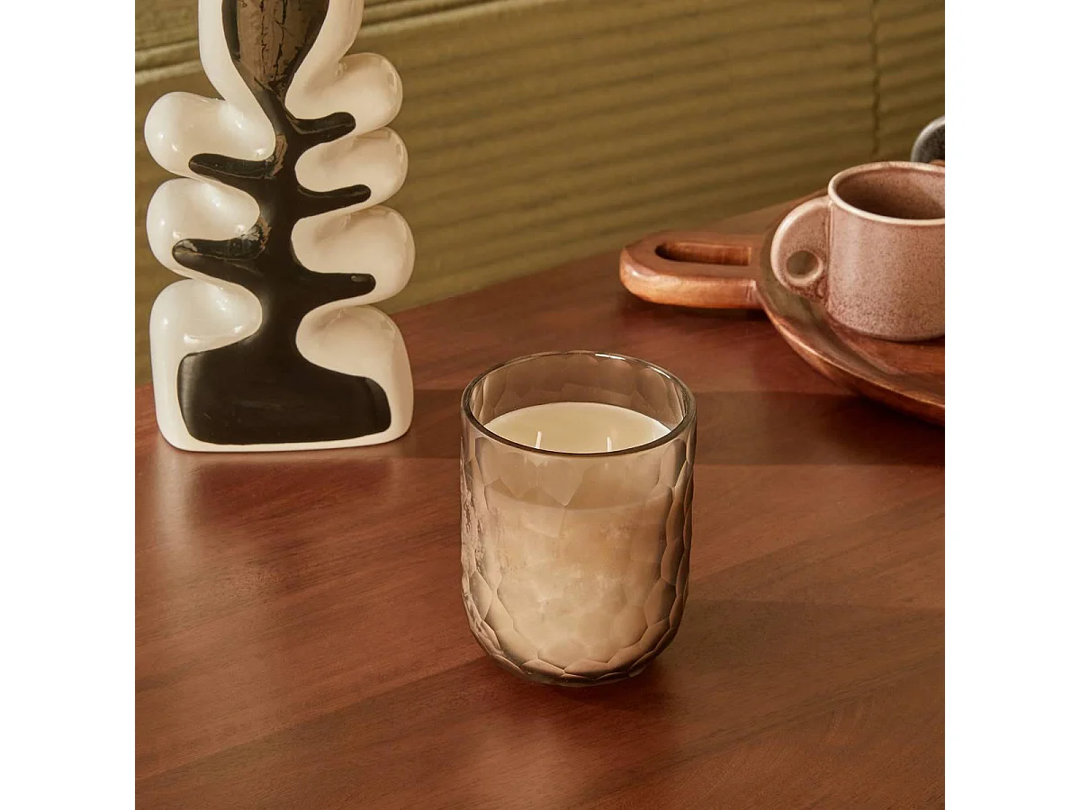 Bougie Parfumée en Verre "Nyero" 1000g Cèdre