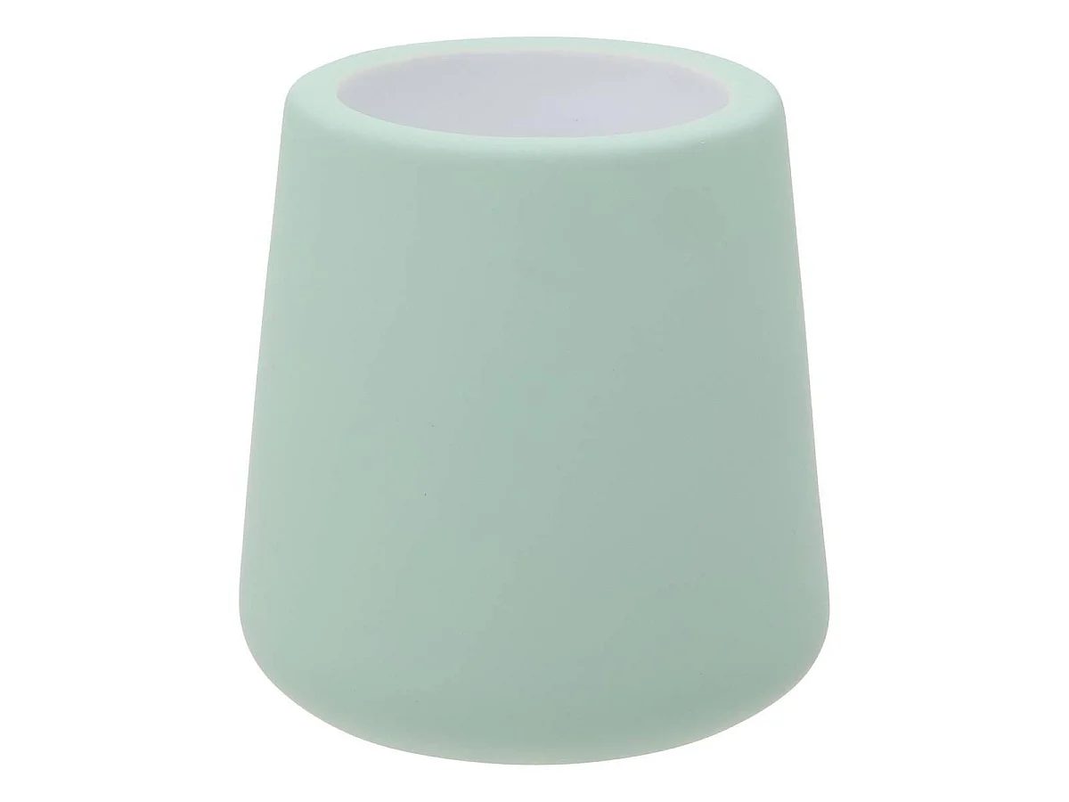 Brosse WC Avec Couvercle "Colorama" 39cm Vert Céladon