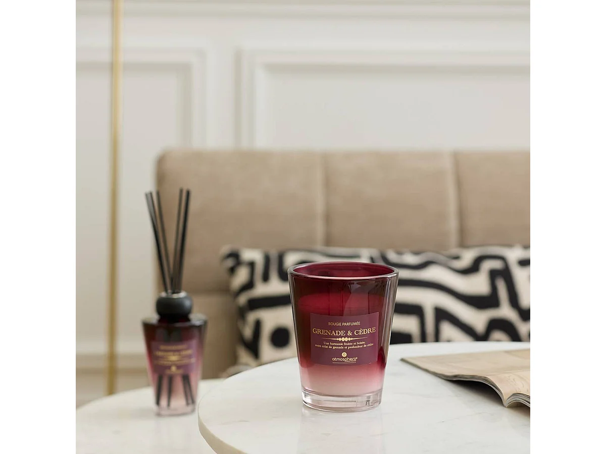 Bougie Parfumée "Alma" 270g Grenade & Cèdre