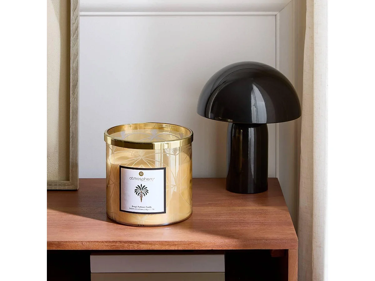 Bougie Parfumée Design "Palmer" 1400g Vanille