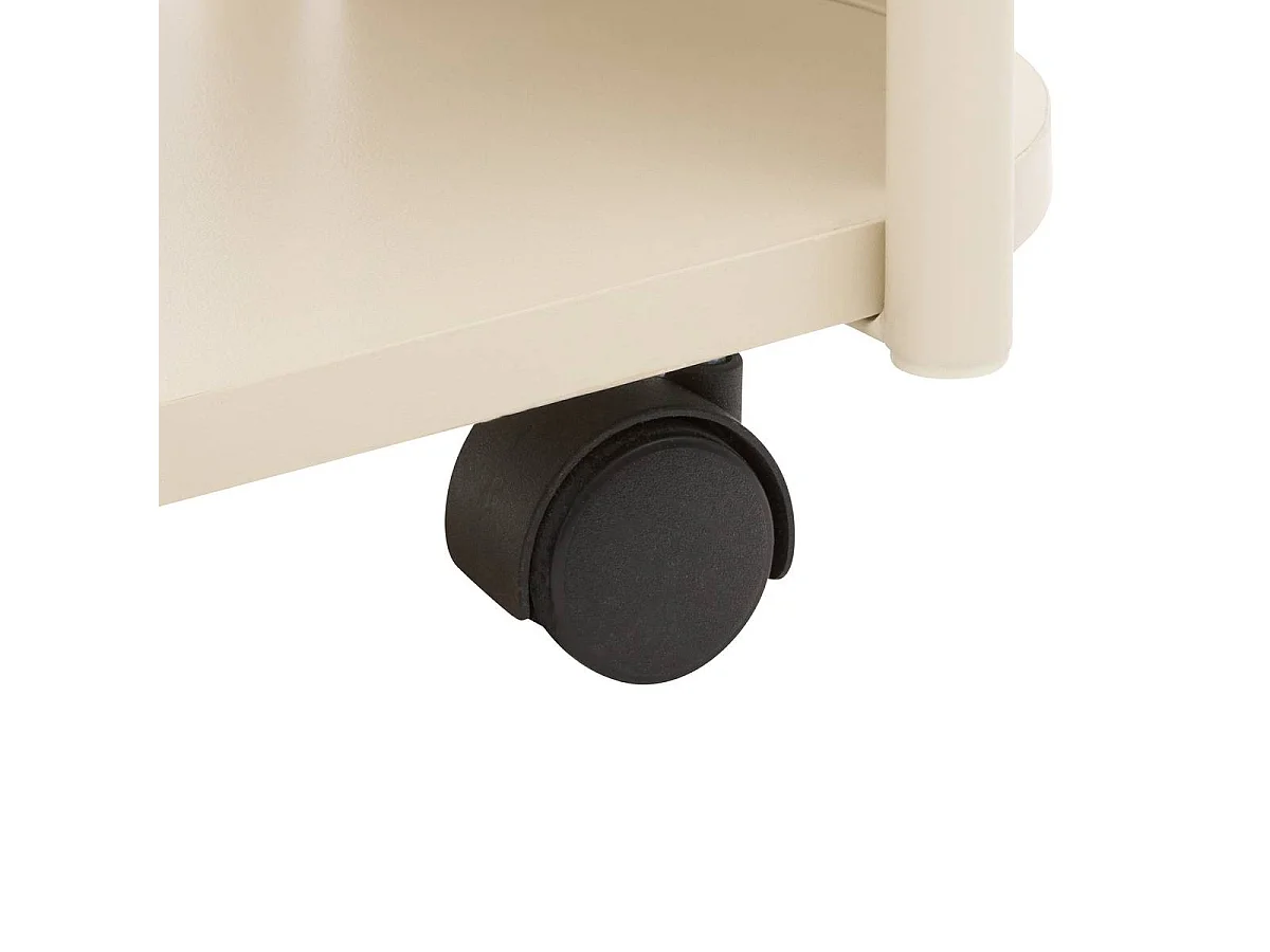 Desserte Salle de Bain 4 Niveaux "Argiléo" 80cm Beige