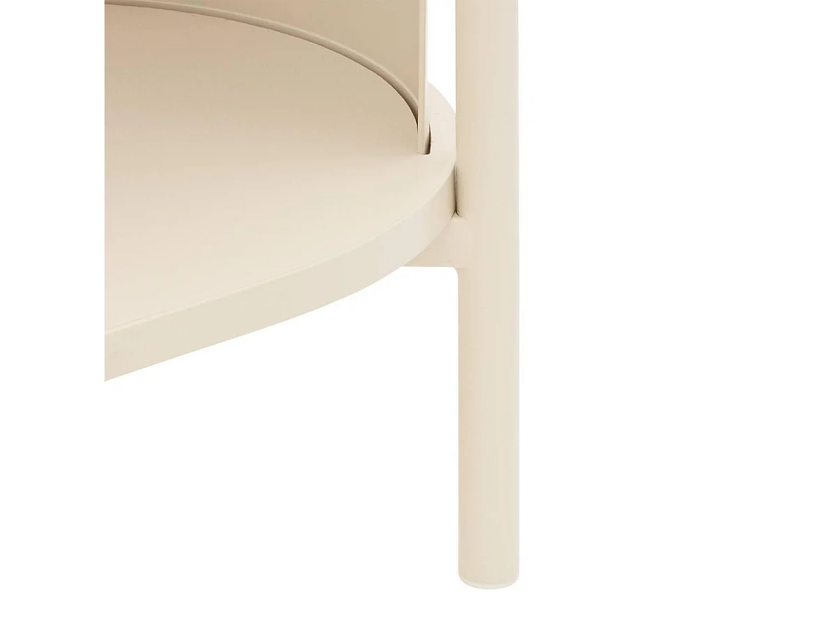 Étagère Salle de Bain 5 Niveaux "Argiléo" 122cm Beige