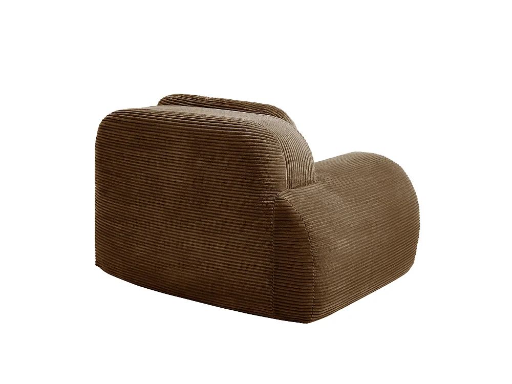 Modulaire hoekbank van corduroy met kussens, ergonomische armleuningen en eersteklas comfort