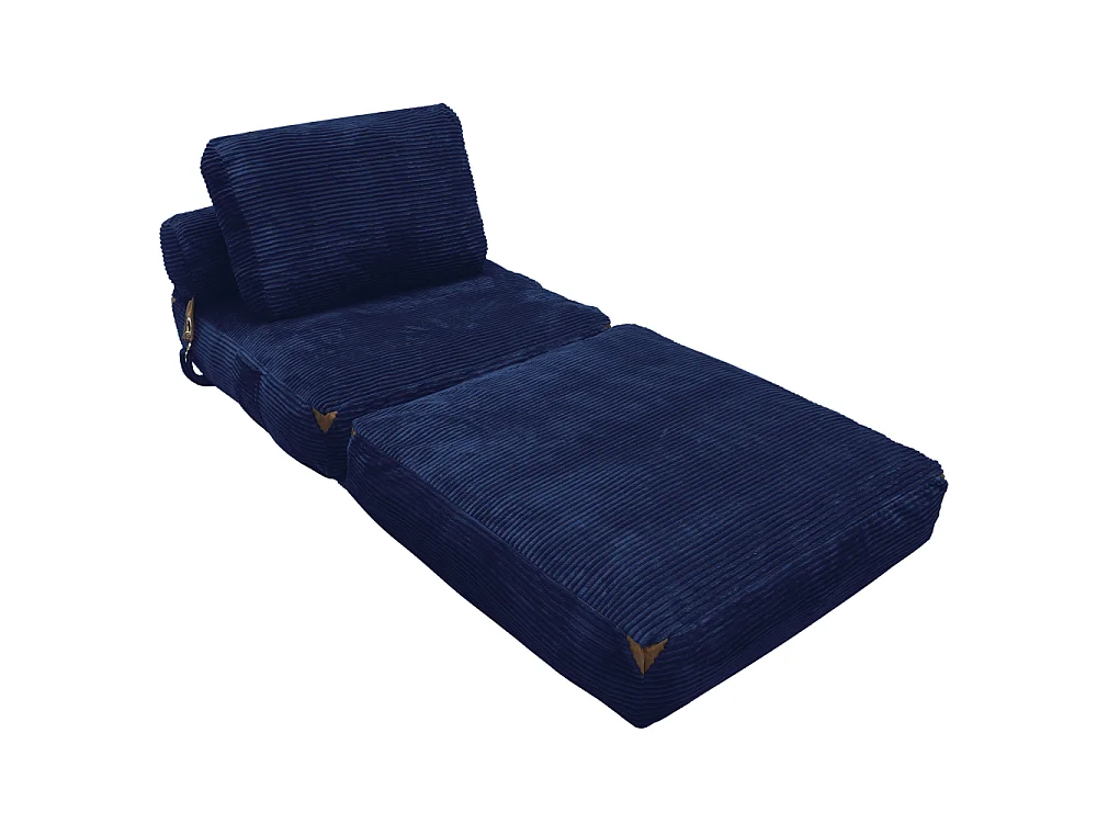 Modernes 1-Sitzer-Umbau-Loungesofa mit integriertem Stauraum, hochelastischem Kissen und eleganten Pompons