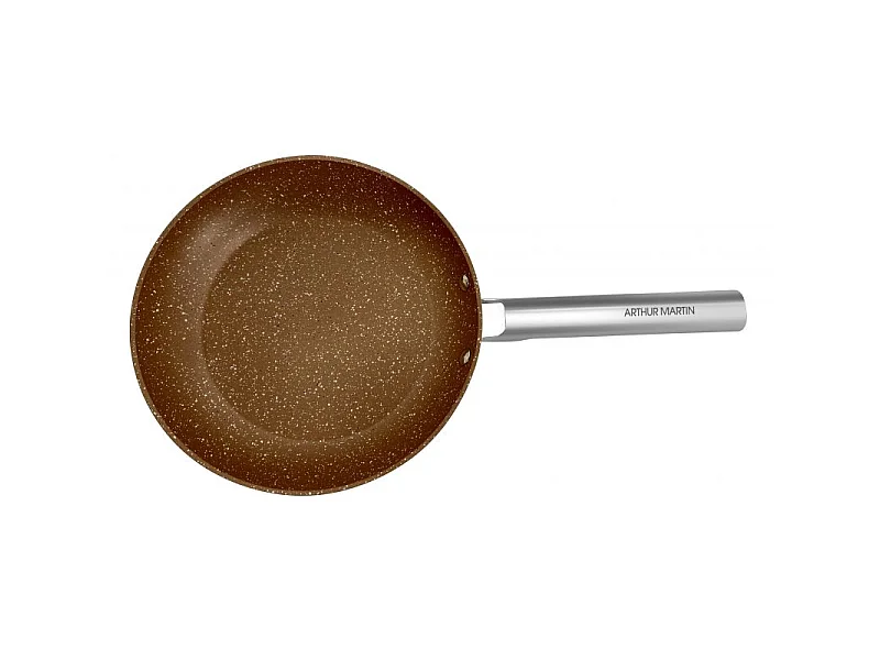 Poêle en aluminium forgé 20 cm Crème Arthur Martin AM9845