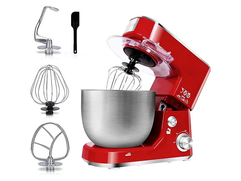Robot multifonction 1000W Rouge Royalty Line RLPKM7004722S-RED