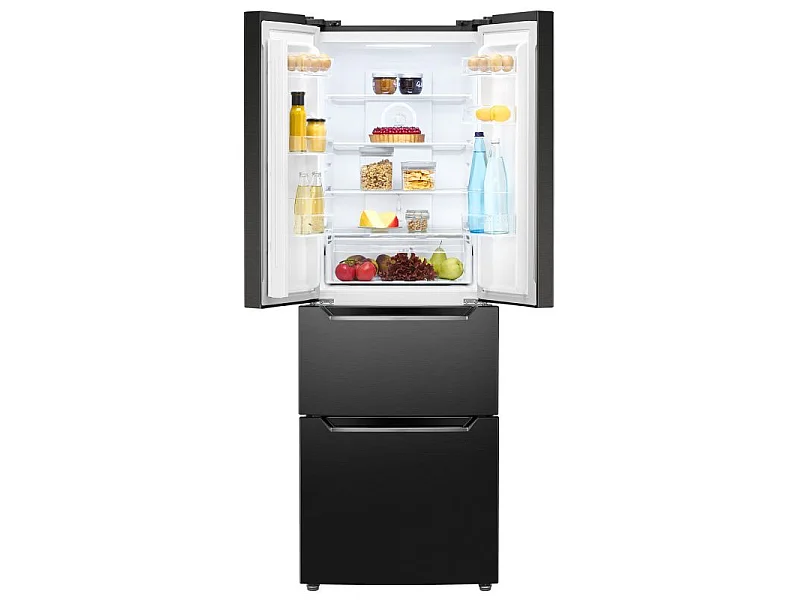Réfrigérateur et congélateur 320L Noir Bomann KG7361-Noir