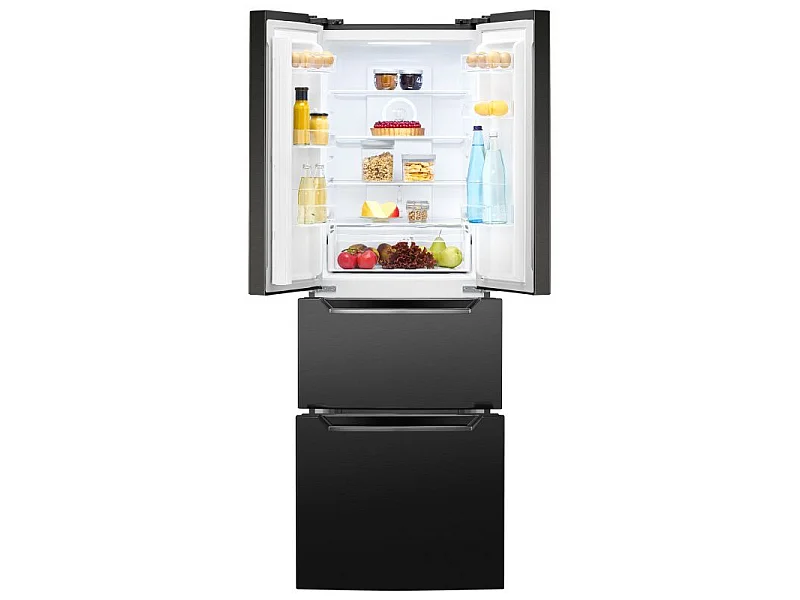 Réfrigérateur et congélateur 320L Noir Bomann KG7361-Noir
