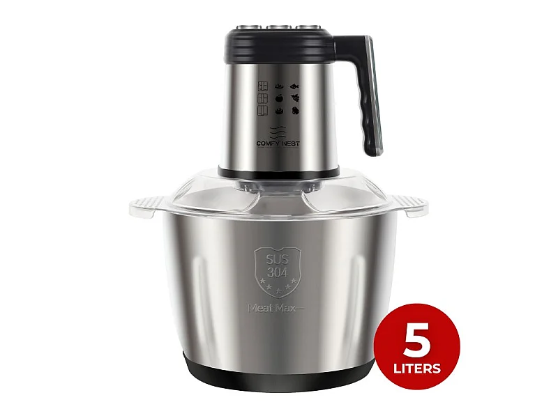 Hachoir multifonction 5L 1000W Comfy Nest CNBLD5