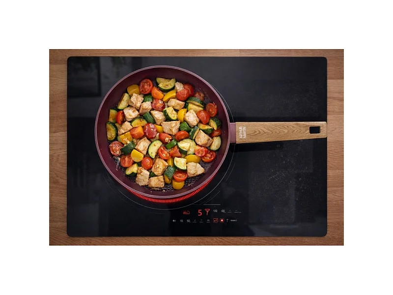 Set de 3 poêles 20-24-28 cm Gamme Forest tous feux dont induction Prune Arthur Martin AM7469