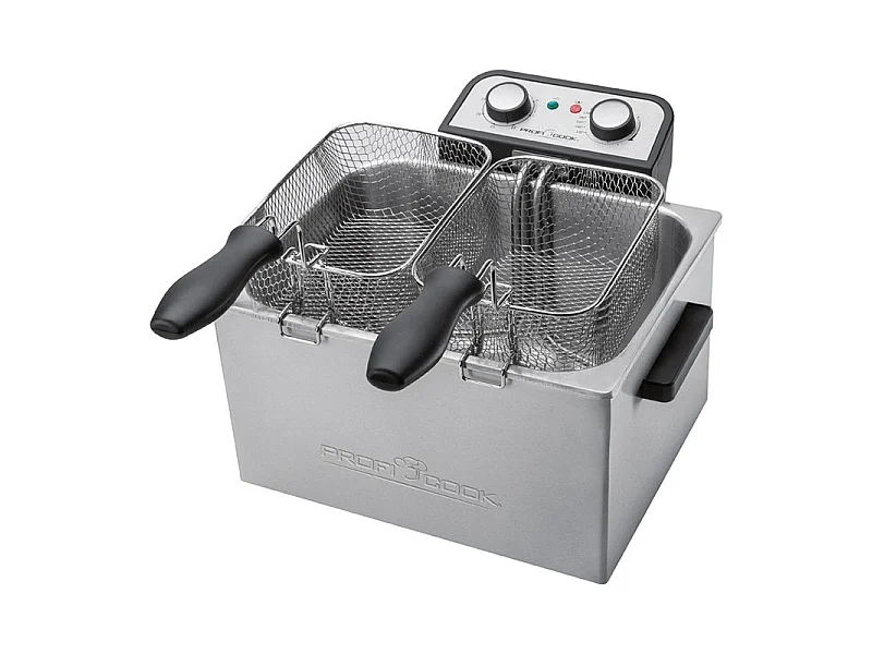 Double Friteuse 5L 3000W professionnelle Proficook PC-FR 1038