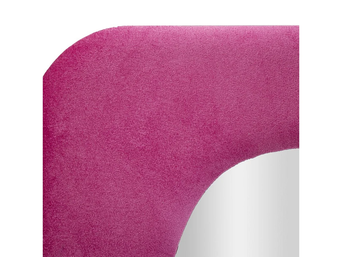 Rektangulært vægspejl 60 x 160 cm, Mandy Velours Rose