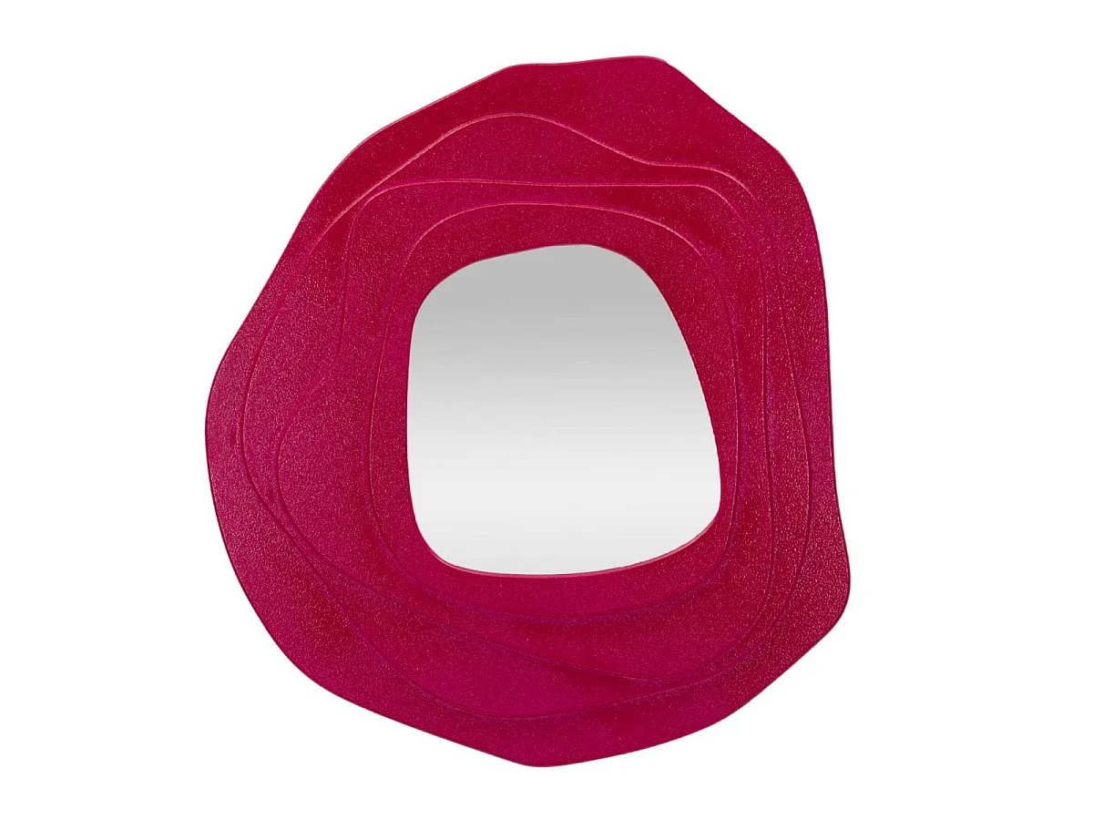Miroir mural asymétrique 90x97 cm Greta Rose