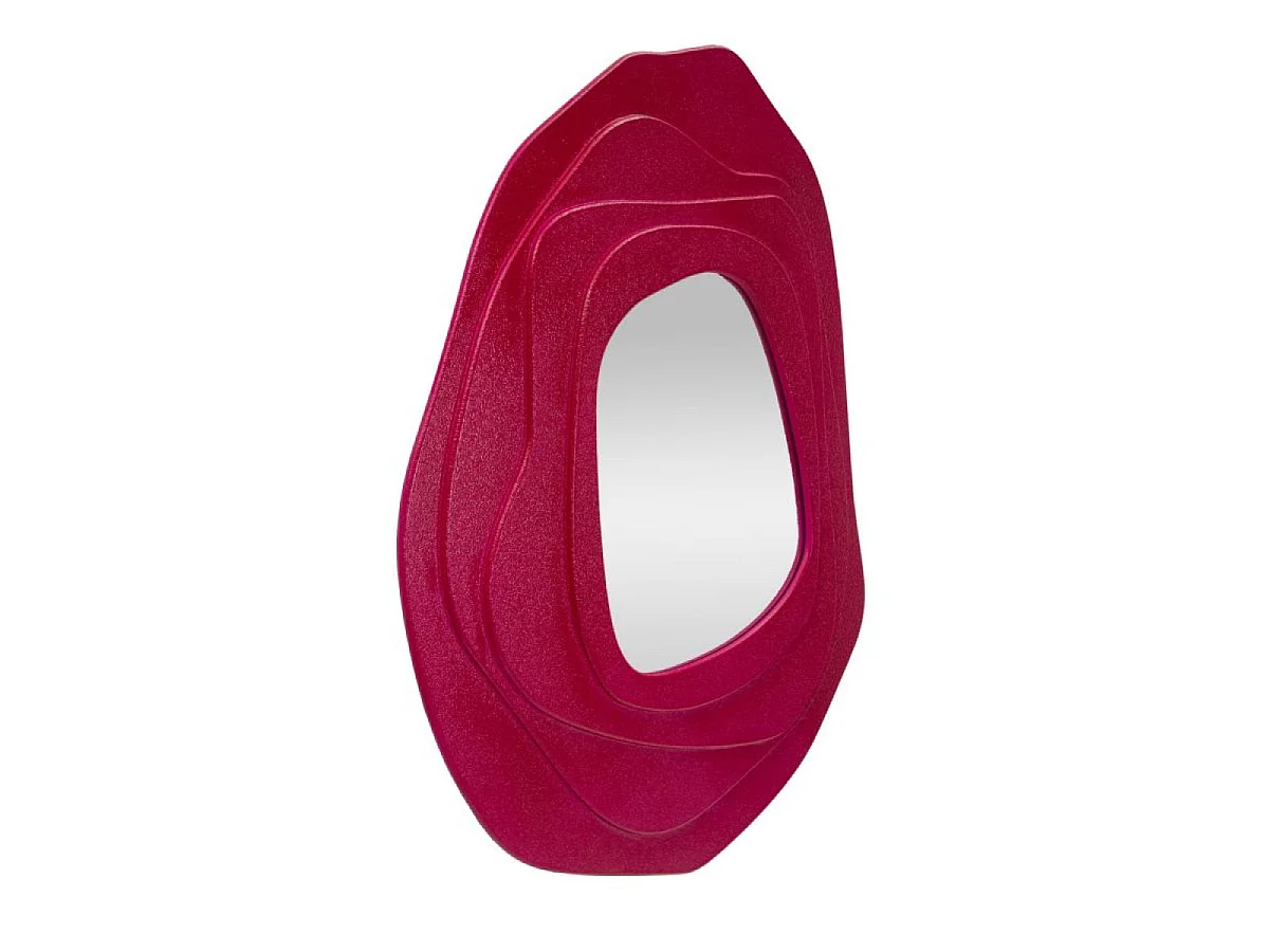 Miroir mural asymétrique 90x97 cm Greta Rose