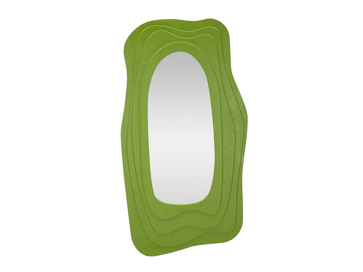 Miroir mural asymétrique 90x165 cm Greta Vert