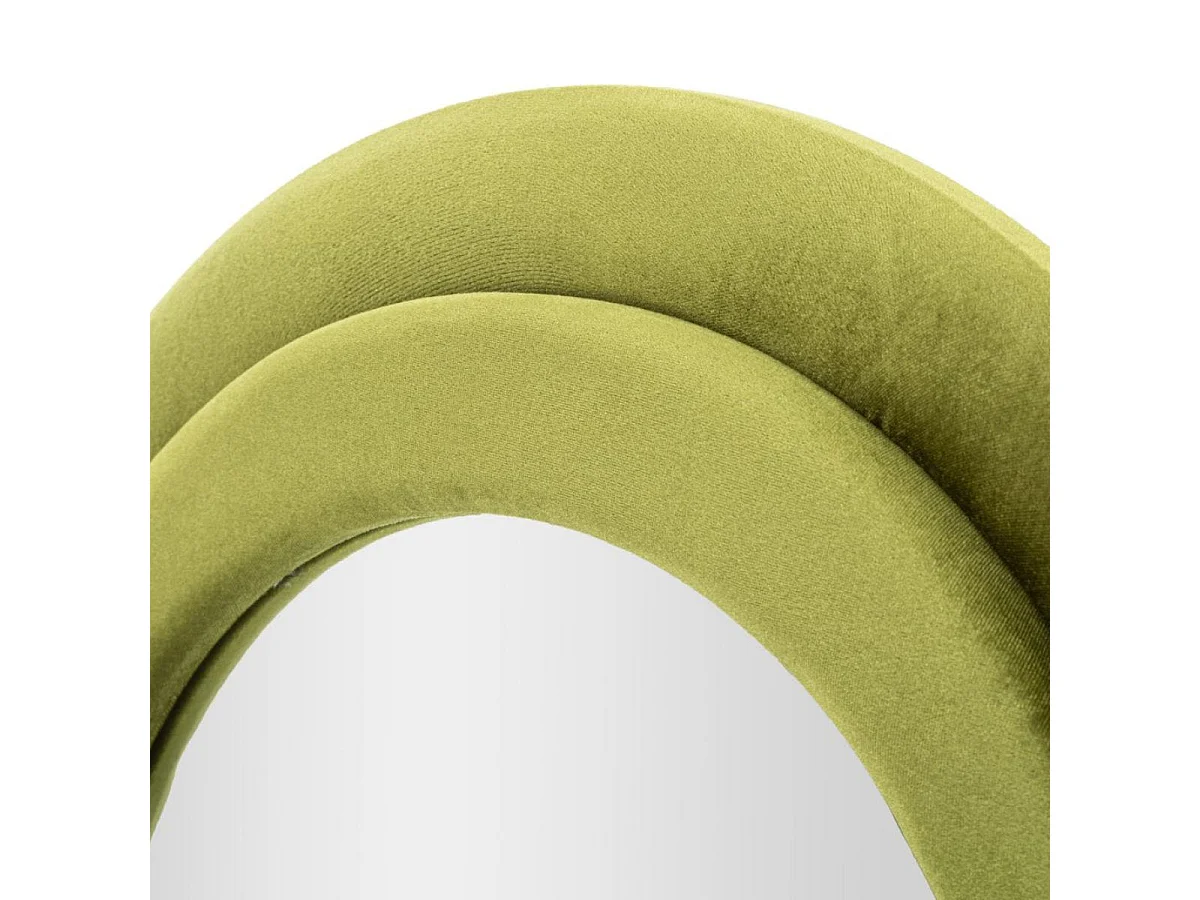 Miroir mural vague 60x160 cm Sam Velours Vert