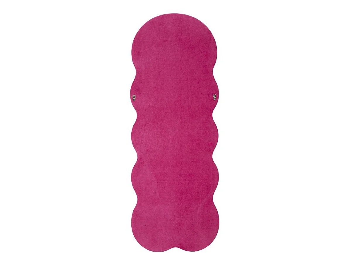 Vægspejl bølgemønster 60x160 cm Sam Velour Rosa