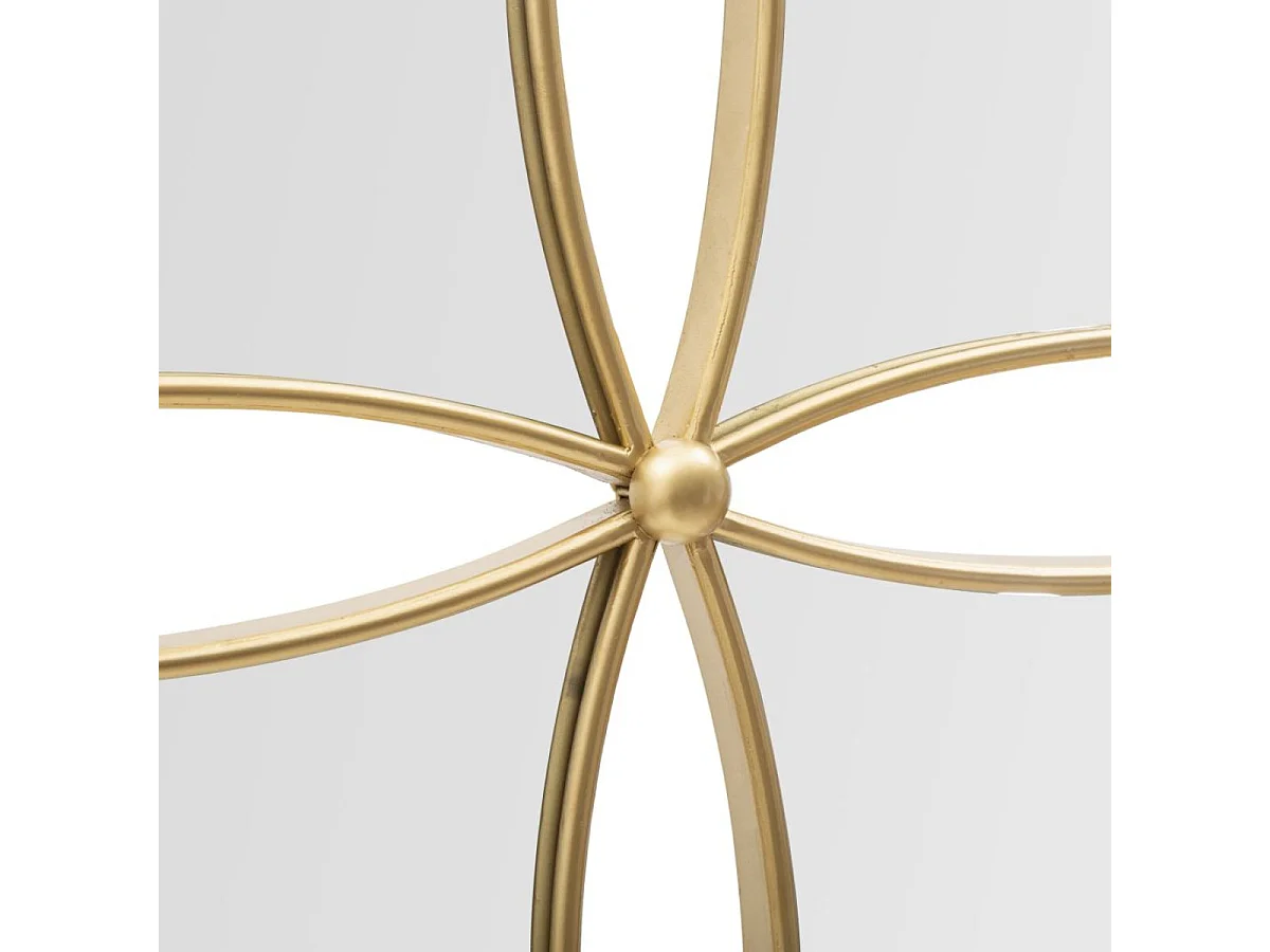 Vierkante wandspiegel 68x68 cm Soléria Doré