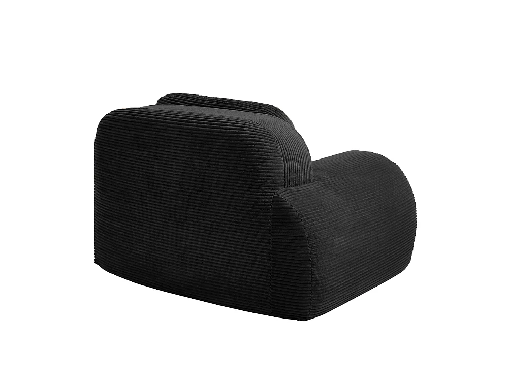 Canapé d'angle modulaire en velours côtelé premium avec coussins, accoudoirs ergonomiques et confort durable