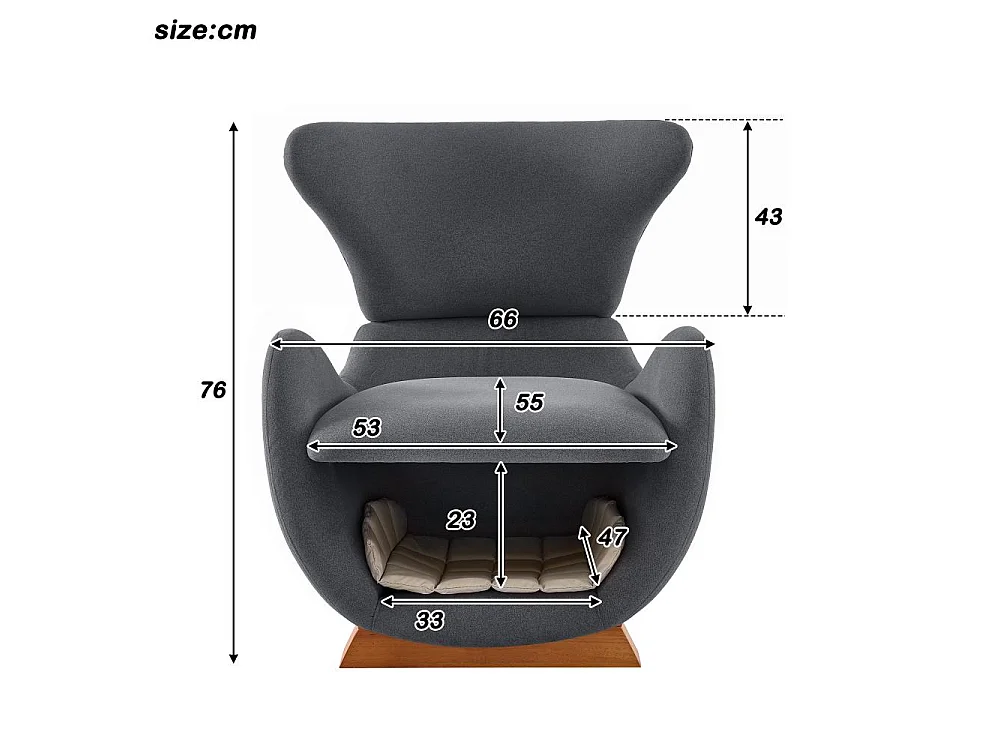 Loungesessel Walhai Sessel – Sessel für Katzen und kleine Hunde, klauenfester Stoff, modernes Sofa für Wohnzimmer