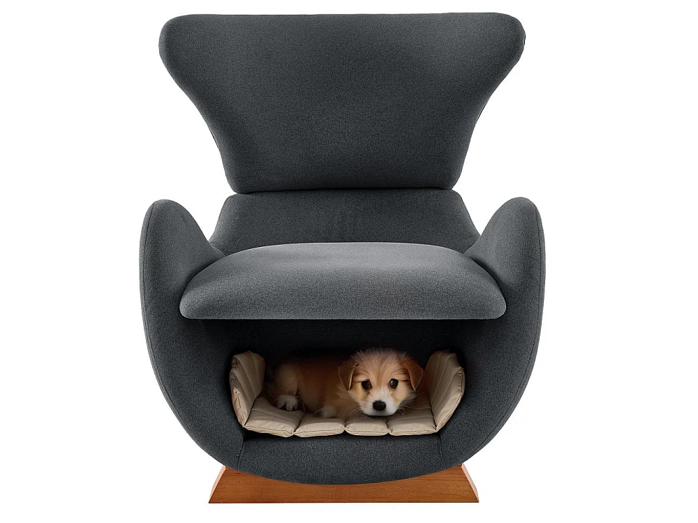 Loungesessel Walhai Sessel – Sessel für Katzen und kleine Hunde, klauenfester Stoff, modernes Sofa für Wohnzimmer