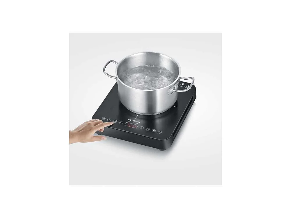 Plaque de cuisson posable SEVERIN - KP9190 - 1 foyer - 10 niveaux de puissance - 2000W