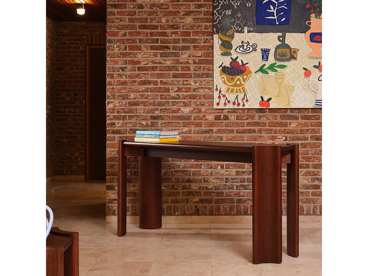 Console en mindi marron L165 ALVAR