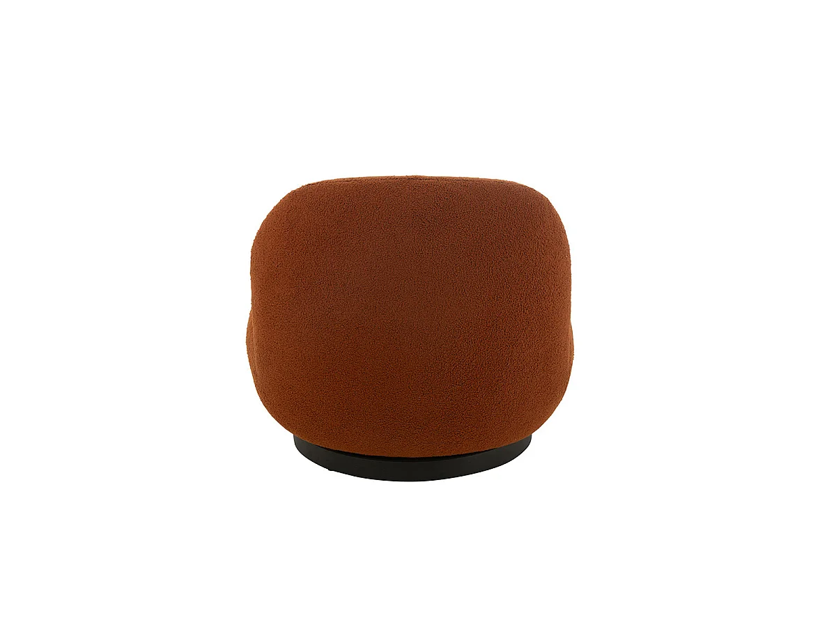 Fauteuil Lounge "Neige" 95cm Orange