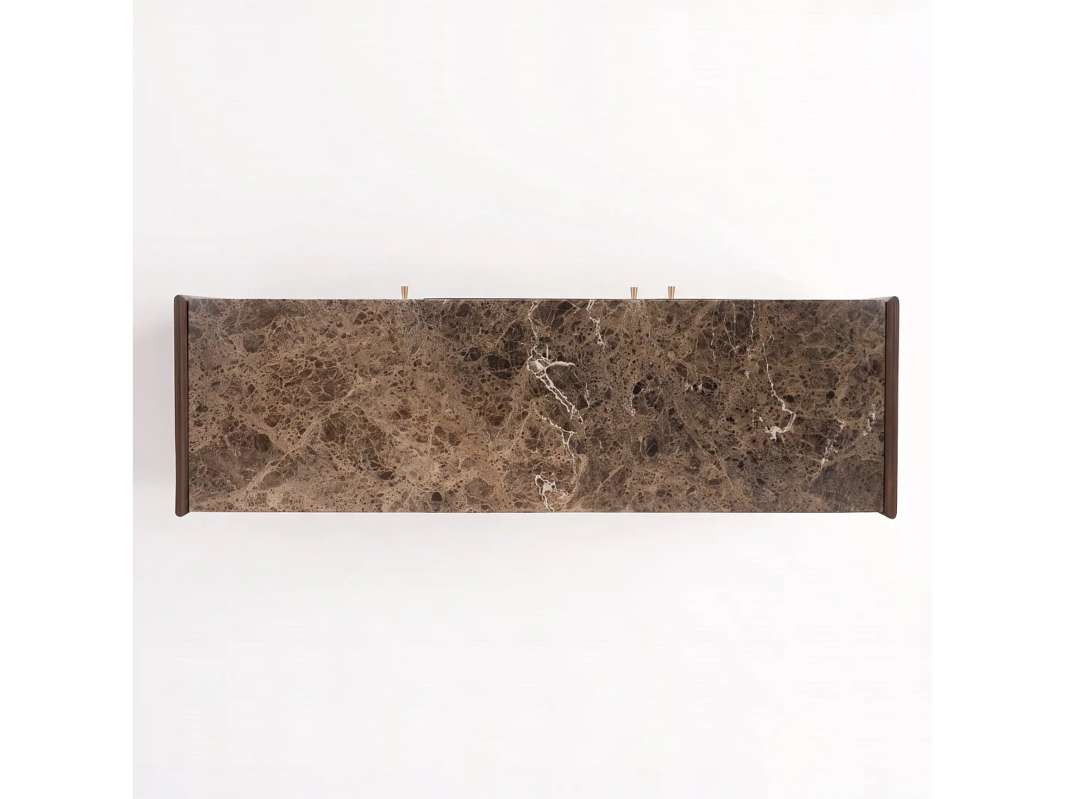 Sideboard aus Mangoholz mit Marmorplatte - Sandro
