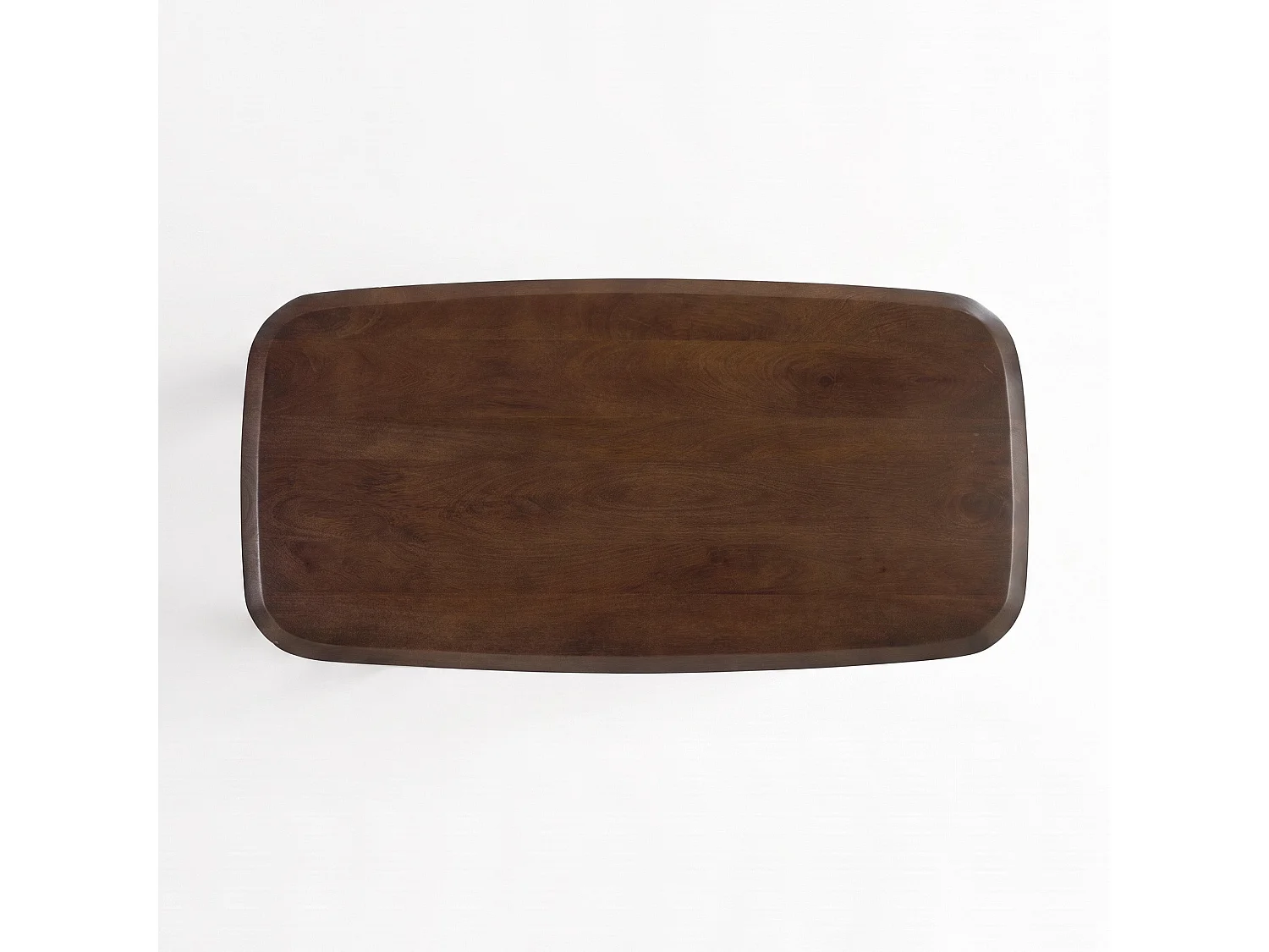 Tavolino in legno massello di mango marrone scuro 120 cm - Maya