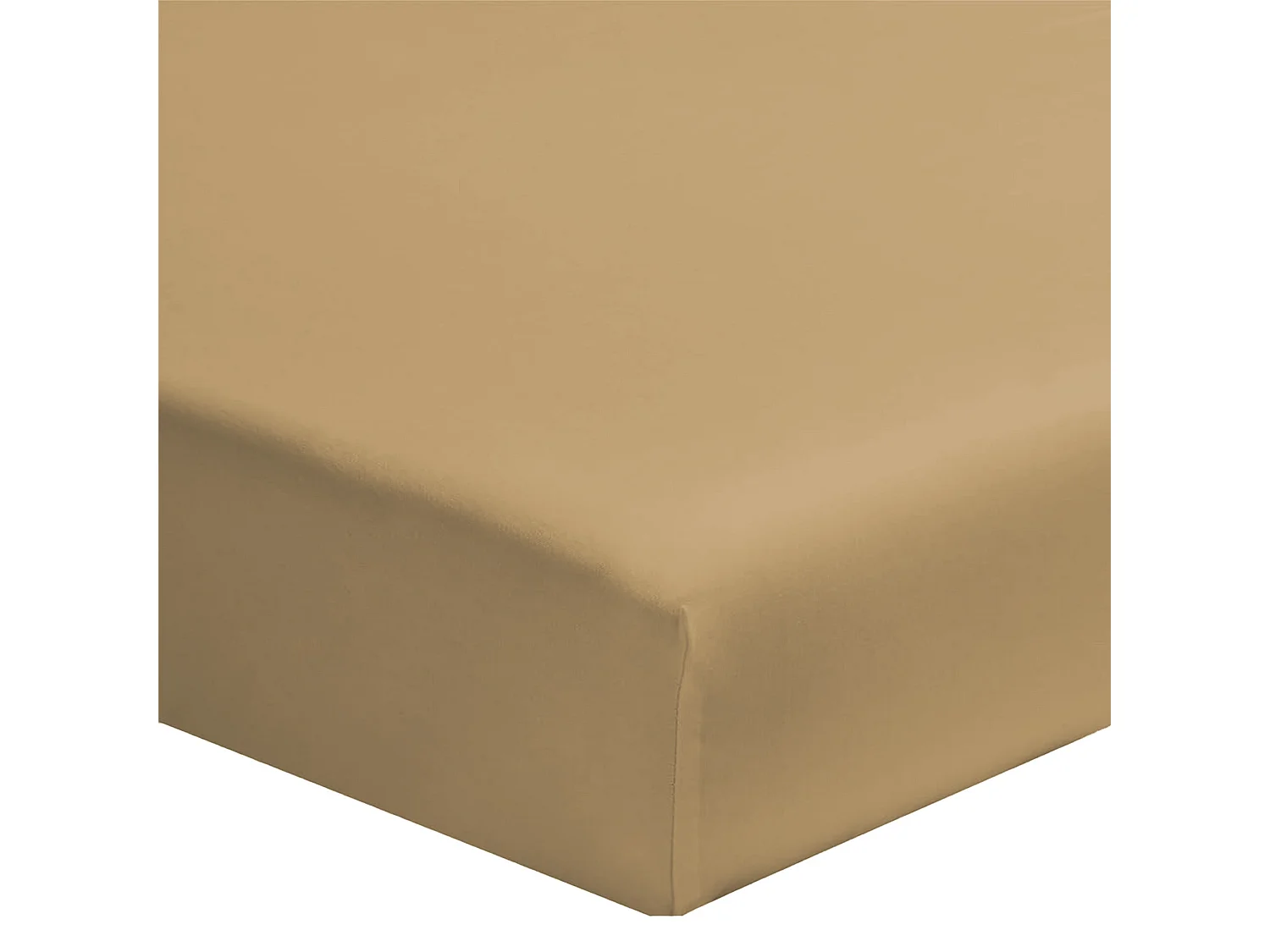 Drap Housse 160x200cm - safari - satin de coton