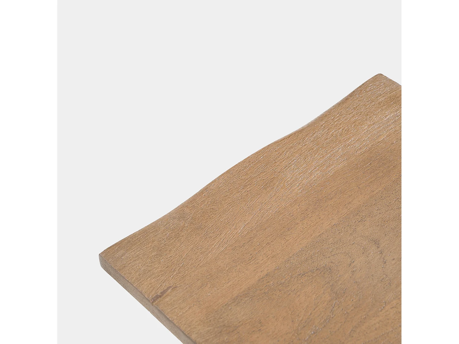 Taburete marrón de madera de mango 46 cm - Toxis