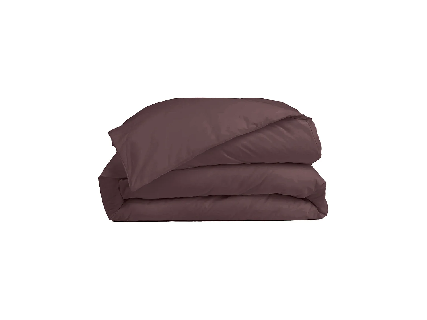 Housse de couette 240x260cm - Chocolate Martini - Coton Lavé