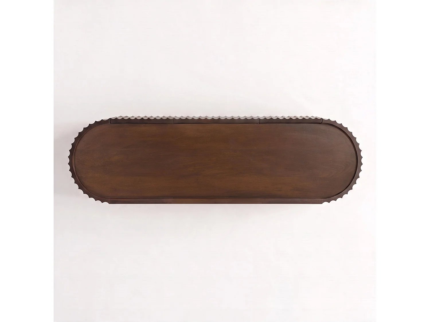 Sideboard aus Mangoholz in Nussbaumoptik - Lio