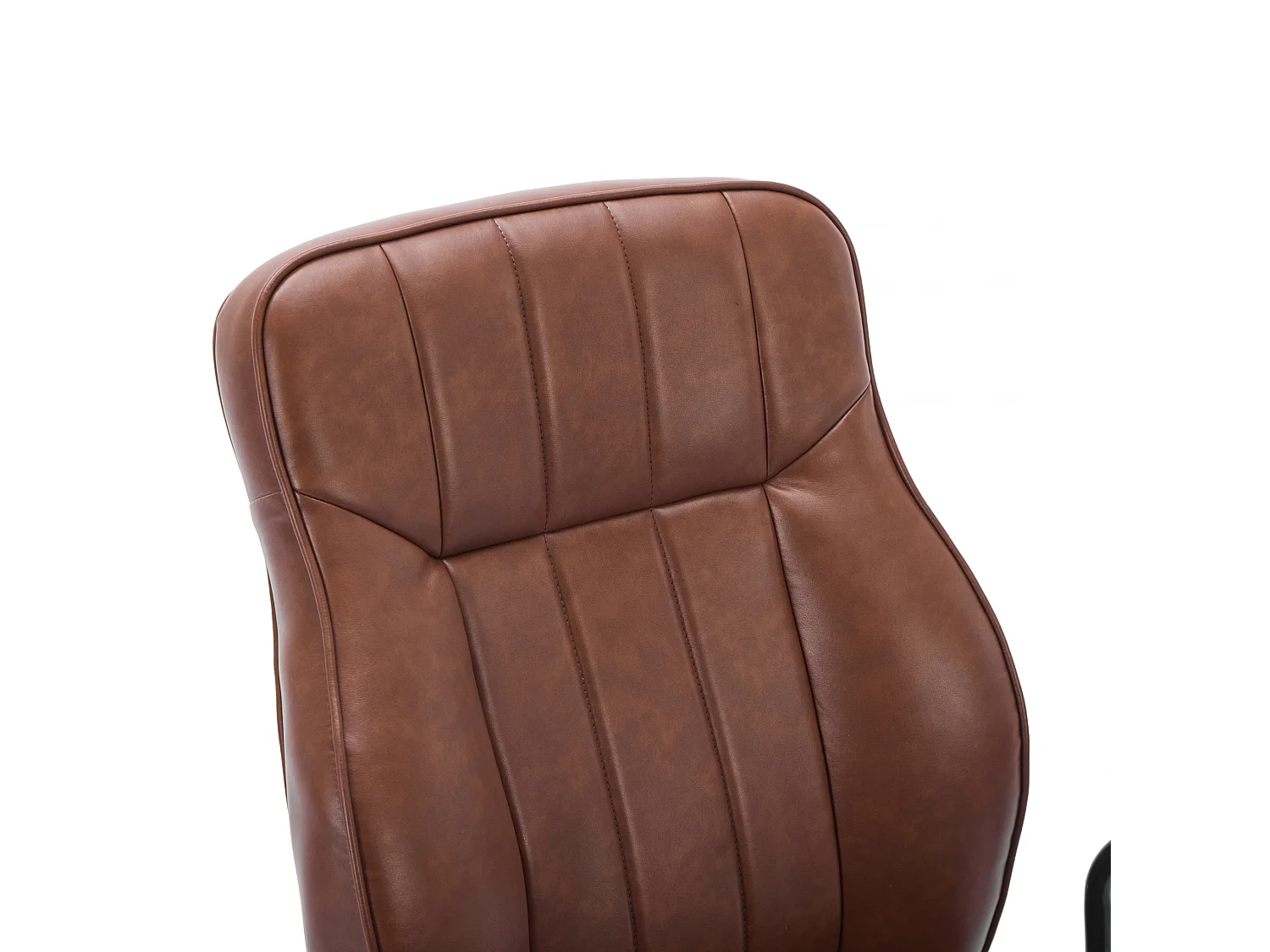 Chaise de bureau avec soutien lombaire gonflable bascule et hauteur réglable