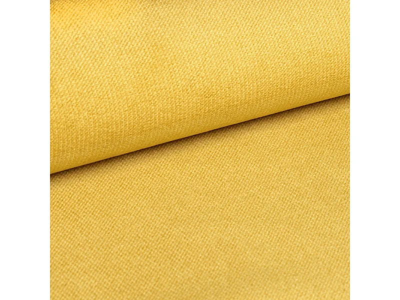 Wohnlandschaft AURELIA – Ecksofa in U-Form mit Schlaffunktion, Bettkasten & Kissen Stoff KRONOS 287 cm Gelb