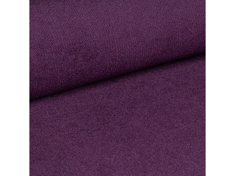 ECKSOFA AURELIA– in L-Form mit Schlaffunktion Bettkasten & Kissen Stoff KRONOS 226 cm Violett