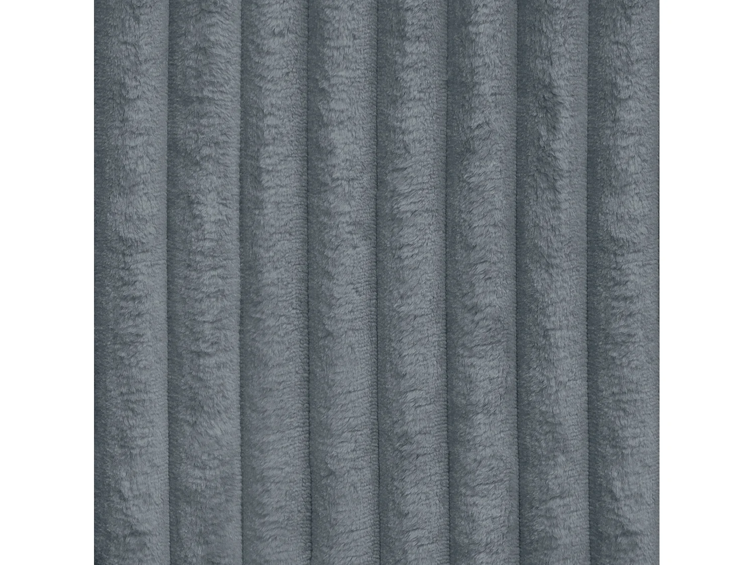 Wohnlandschaft Stylo U-Form mit Schlaffunktion & Bettkasten – Ecksofa in Cord Tilia – Breite 315 cm Grau