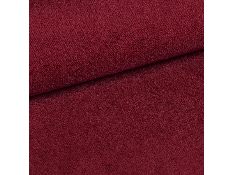Wohnlandschaft AURELIA – Ecksofa in U-Form mit Schlaffunktion, Bettkasten & Kissen Stoff KRONOS 287 cm Rot