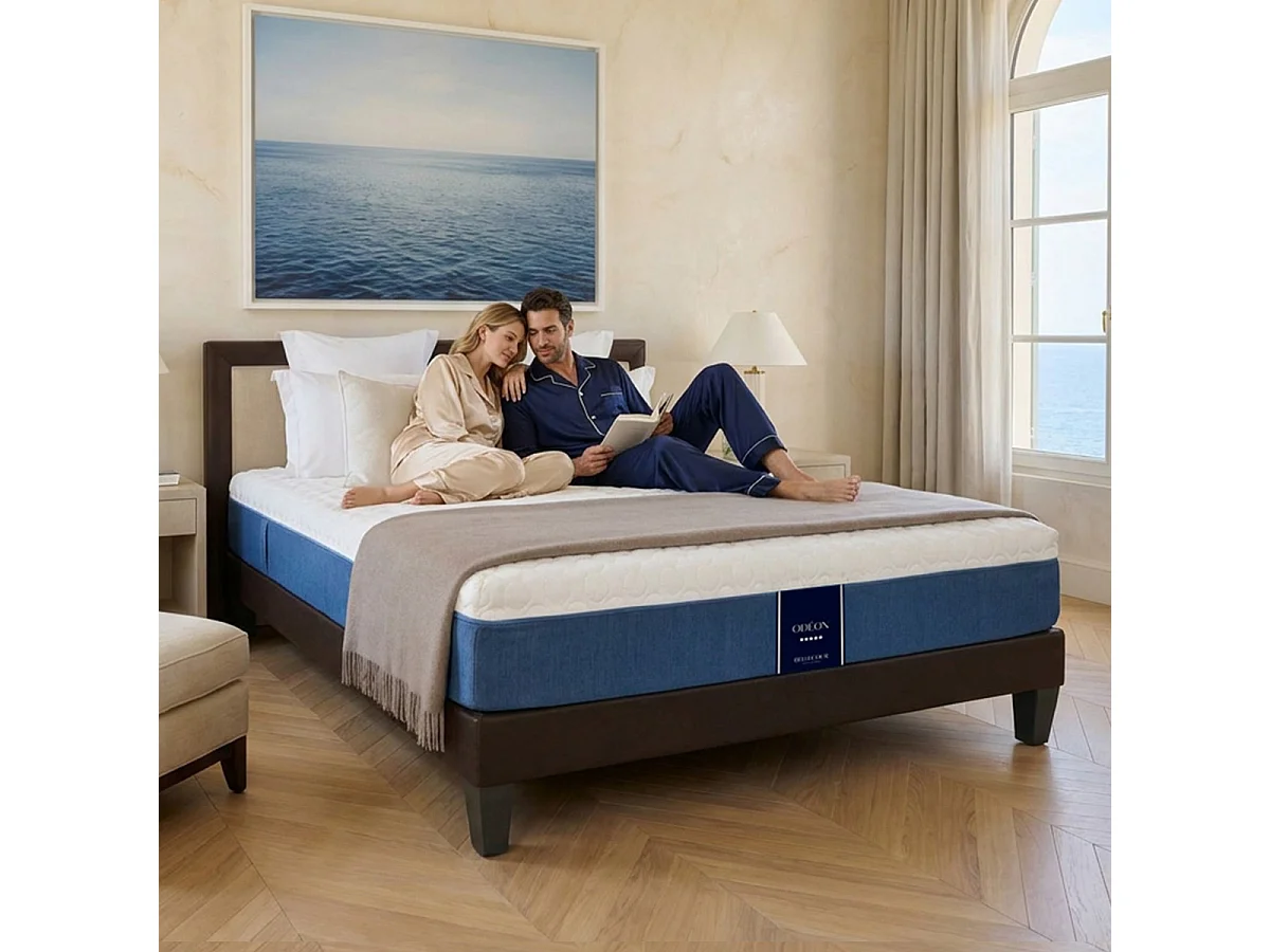 Matelas Mémoire de forme 24 cm ODÉON 90x190 cm