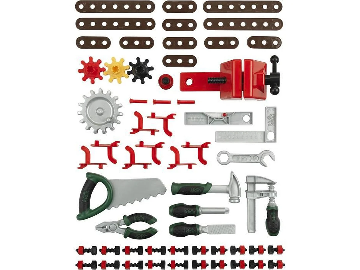 Etabli Bosch Mechanic-Shop Theo Klein avec 77 accessoires