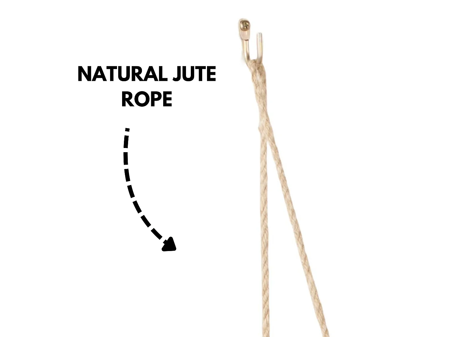Thames Single Rope Shelf - Hardwearing Foil Finish