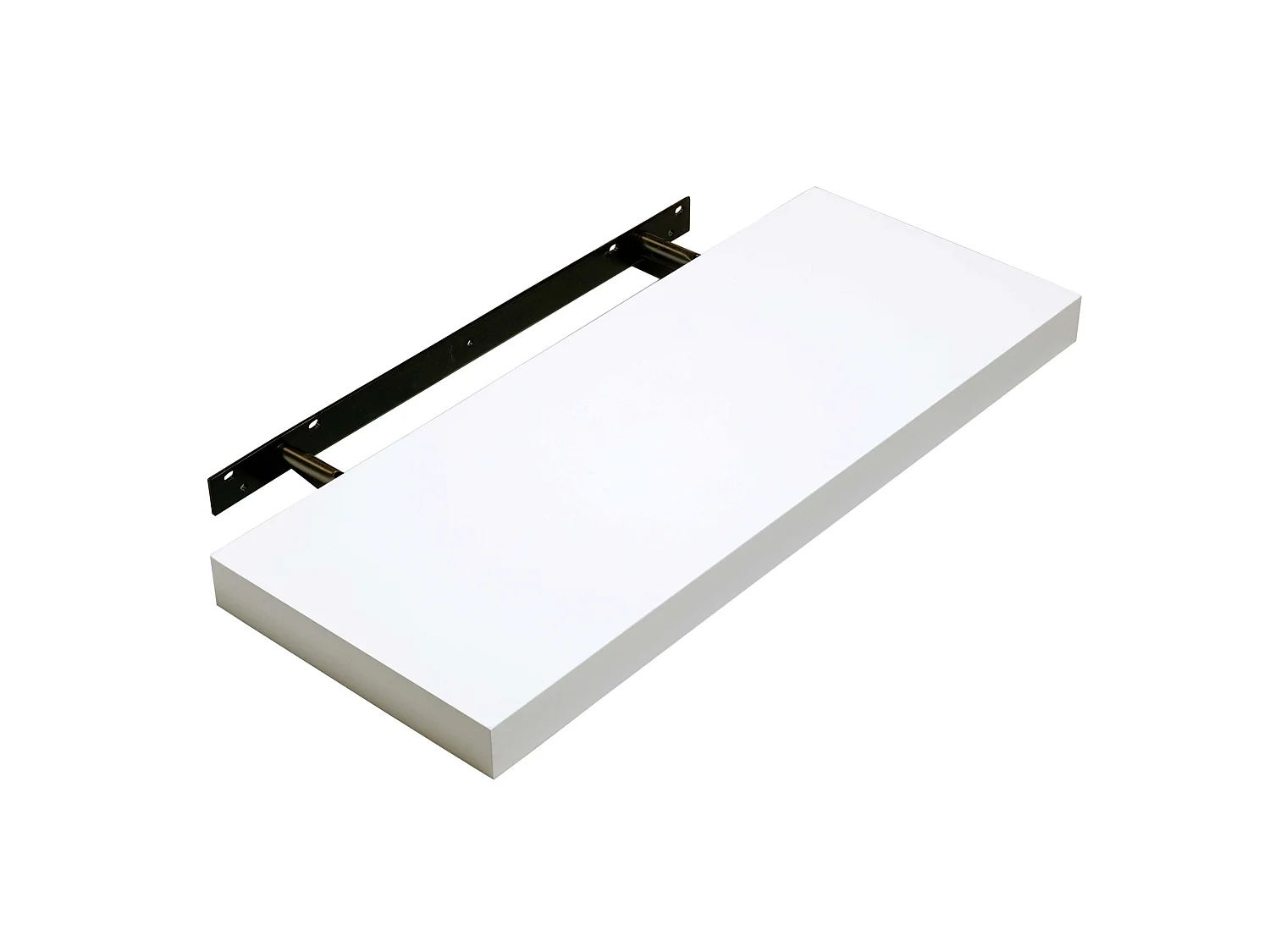 Hudson Rectangular 90cm Floating Box Shelf Kit - Gloss Finish
