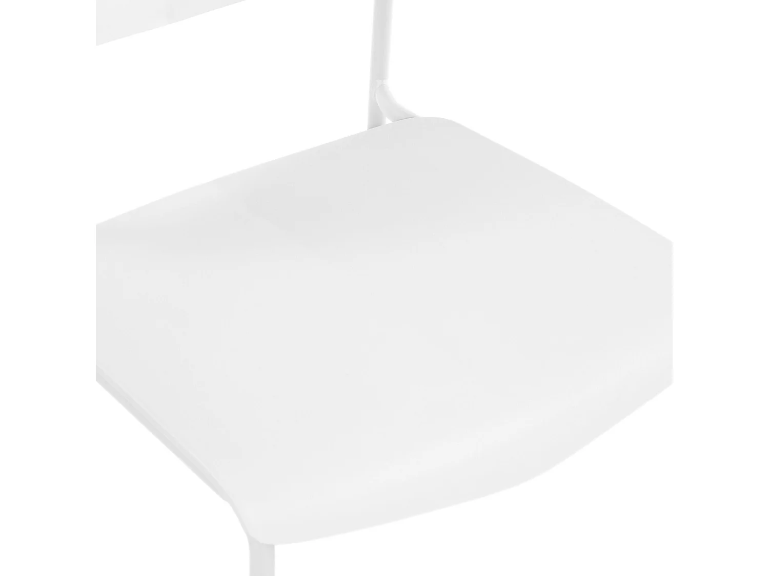 Pair of Academy Kitchen Dining Chairs, Metal Frame & Plastic Seating