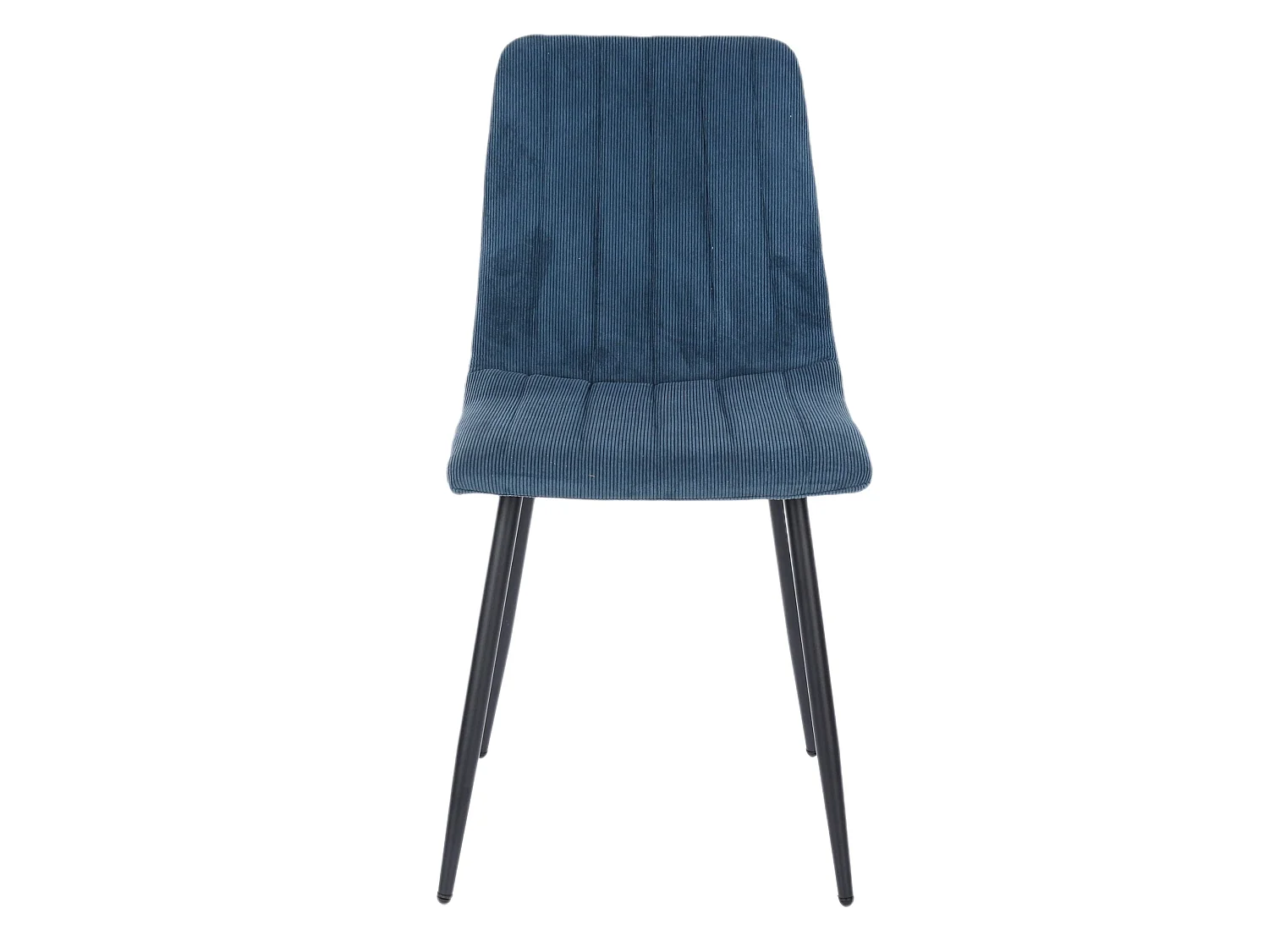 Pair of Aspen Upholstered Straight-Stitch Fabric Dining Chairs