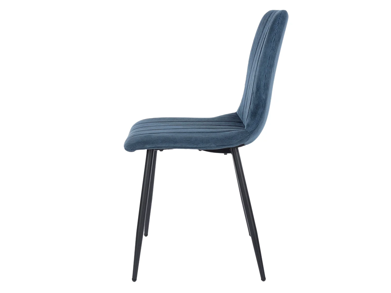 Pair of Aspen Upholstered Straight-Stitch Fabric Dining Chairs